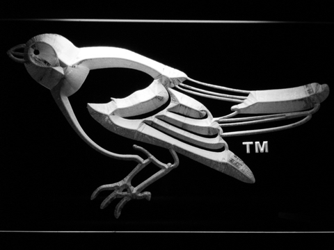 Baltimore Orioles 1989-1997 LED Neon Sign